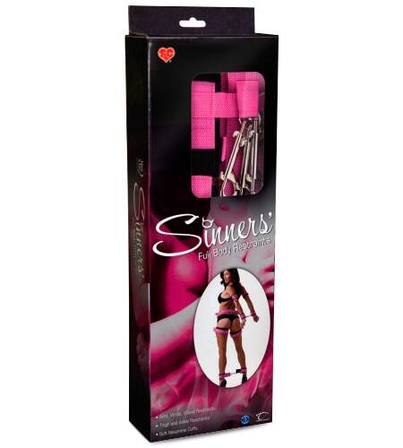 KIT DE RESTRIÇÃO FULL BODY RESTRAINTS SINNERS´