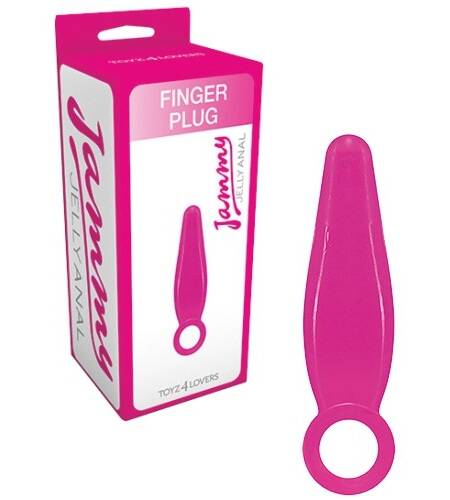 PLUG ANAL FINGER PLUG JAMMY JELLY ANAL ROSA