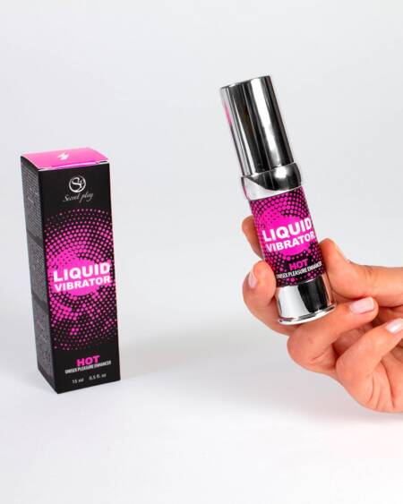 GEL LIQUID VIBRATOR HOT 15ML