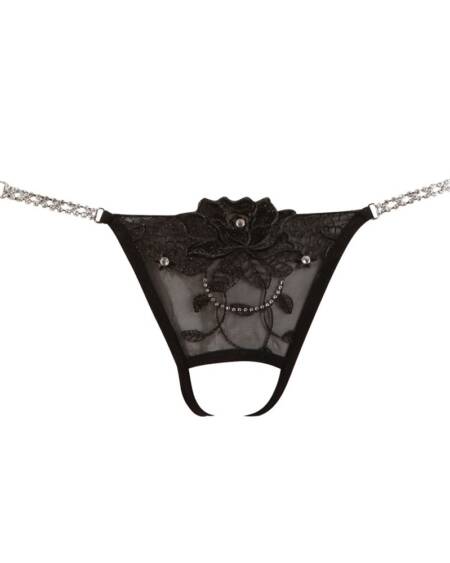 TANGA RHINESTONES COM ABERTURA