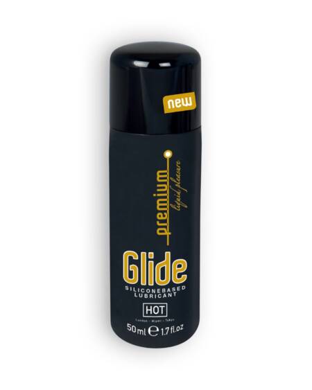 LUBRIFICANTE DE SILICONE HOT™ GLIDE PREMIUM 50ML