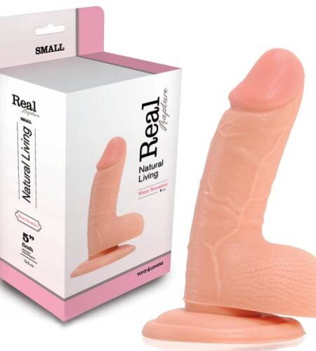 DILDO REALÍSTICO REAL RAPTURE WATER SENSATIONS 5'' BRANCO