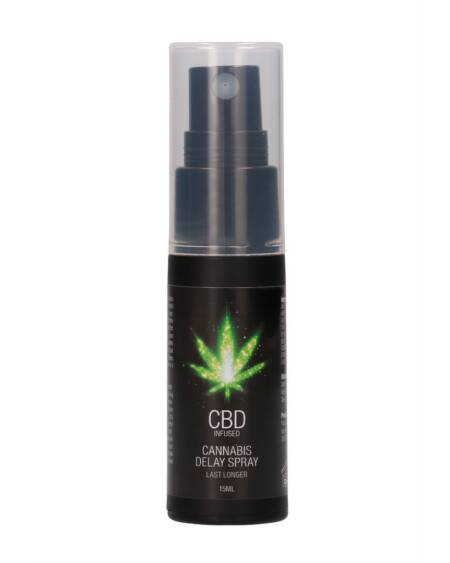 SPRAY RETARDANTE COM CBD CANNABIS DELAY 0.5 FL OZ 15 ML PHARMQUESTS