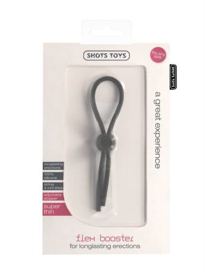 ANEL PARA O PÉNIS FLEX BOOSTER SHOTS TOYS