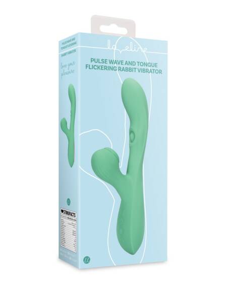 VIBRADOR RABBIT PULSE WAVE AND TONGUE FLICKERING BLUE GRASS LOVELINE