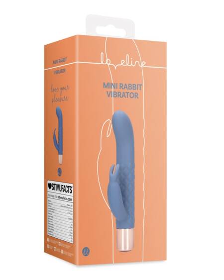 MINI VIBRADOR RABBIT BLUE HORIZON LOVELINE