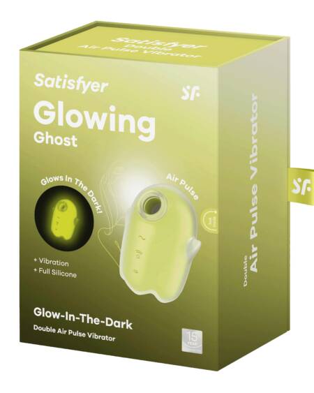 ESTIMULADOR GLOWING GHOST AMARELO SATISFYER