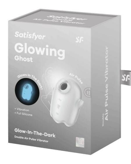 ESTIMULADOR GLOWING GHOST BRANCO SATISFYER