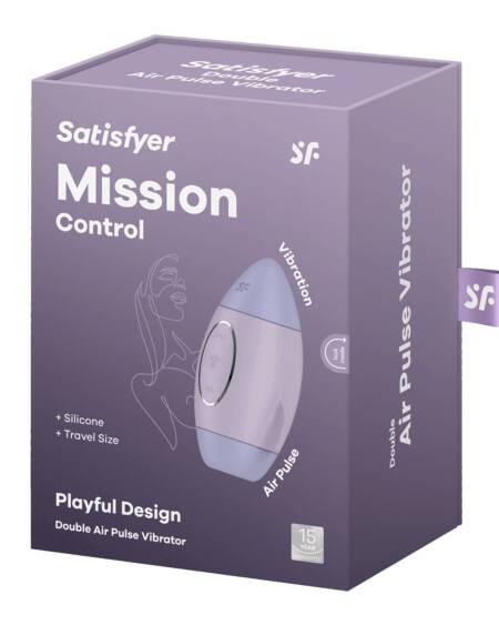 ESTIMULADOR MISSION CONTROL VIOLETA SATISFYER