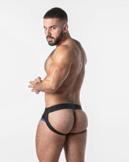 CUECA JOCK OPEN ACCESS LOCKER GEAR AZUL