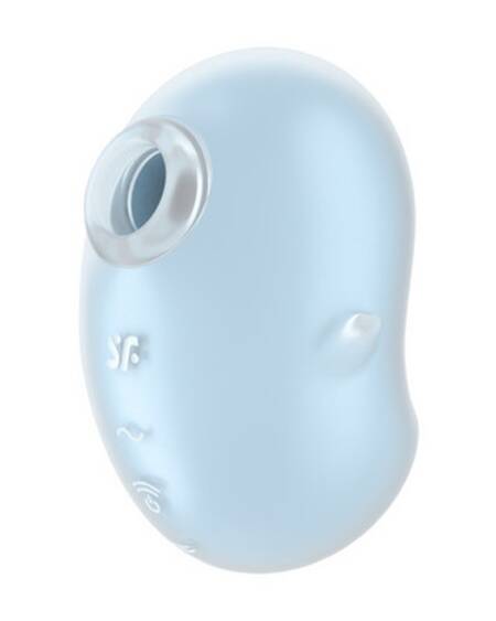 VIBRADOR CUTIE GHOST - AIR PULSE VIBRATOR - AZUL SATISFYER