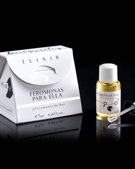 COFFRET ELIXIR COM FEROMONAS + ESPÁTULA PARA ELA 7ML TENTACIÓN PLAY SEX
