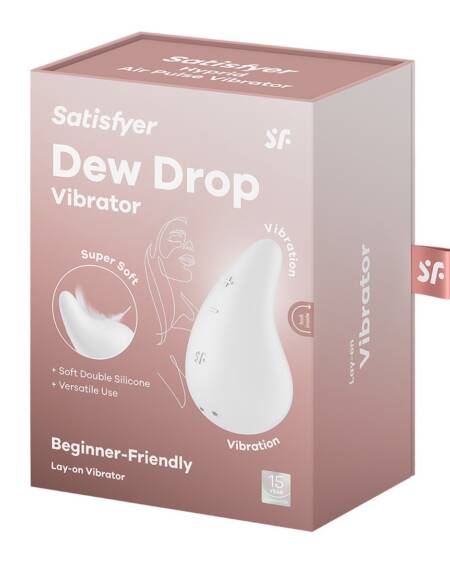ESTIMULADOR DEW DROP BRANCO SATISFYER