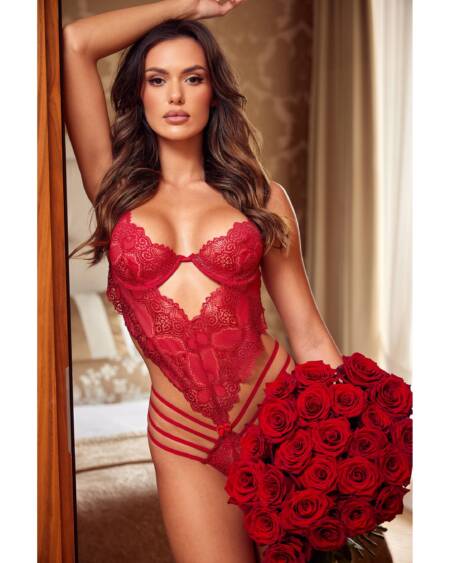 BODY DENVER VERMELHO CEREJA BEAUTY NIGHT FASHION
