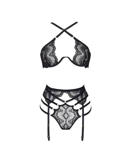 CONJUNTO DE 2 PEÇAS NATASHA PRETO BEAUTY NIGHT FASHION