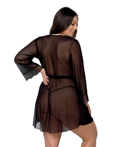 ROBE E TANGA AMBERLY PRETO TAMANHO QUEEN PASSION