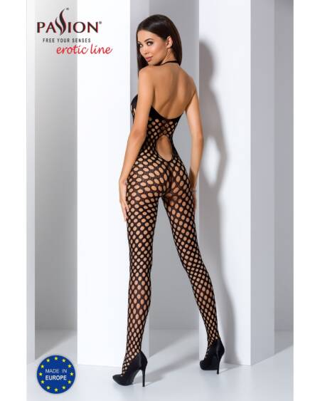 CATSUIT BS065 PRETO EROTIC LINE PASSION