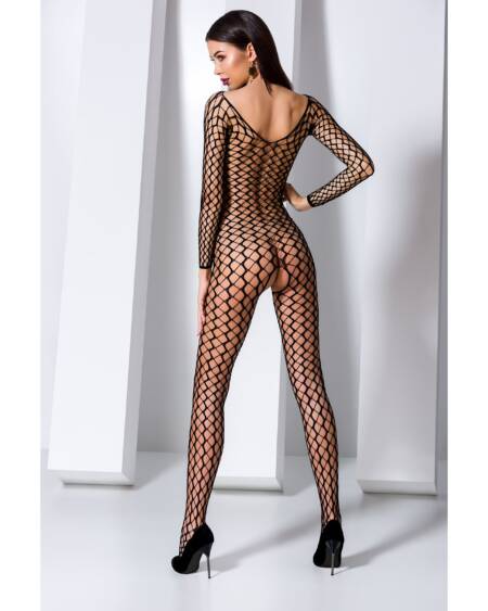 CATSUIT BS068 PRETO EROTIC LINE PASSION