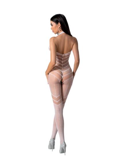 CATSUIT BS100 BRANCO EROTIC LINE PASSION