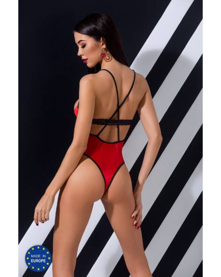 BODY FEMMINA VERMELHO DEVIL COLLECTION PASSION