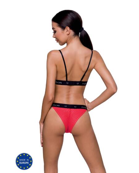 CONJUNTO DE 2 PEÇAS GLAMISS VERMELHO/PRETO PASSION