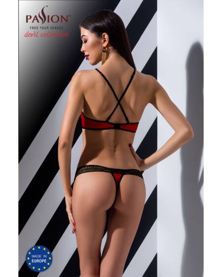 BODY SCARLET BIKINI VERMELHO DEVIL COLLECTION PASSION