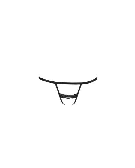 TANGA COM ABERTURA SHELLY PRETA PASSION