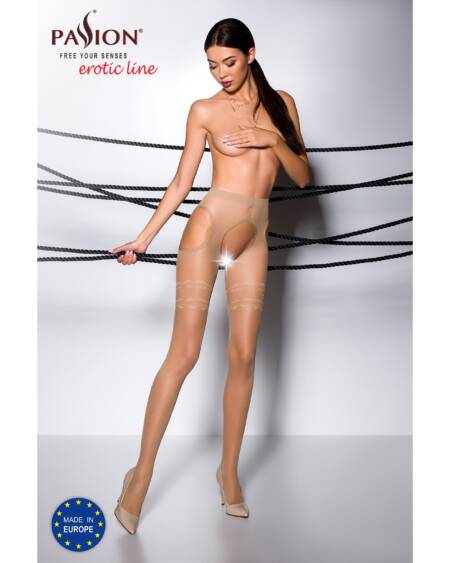 COLLANTS TIOPEN 002 BEGE (20 DEN) EROTIC LINE PASSION