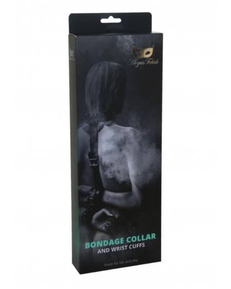 COLEIRA COM ALGEMAS BONDAGE ARGUS FETISH ARGUS TOYS