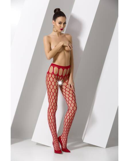 COLLANTS S021 VERMELHAS EROTIC LINE PASSION