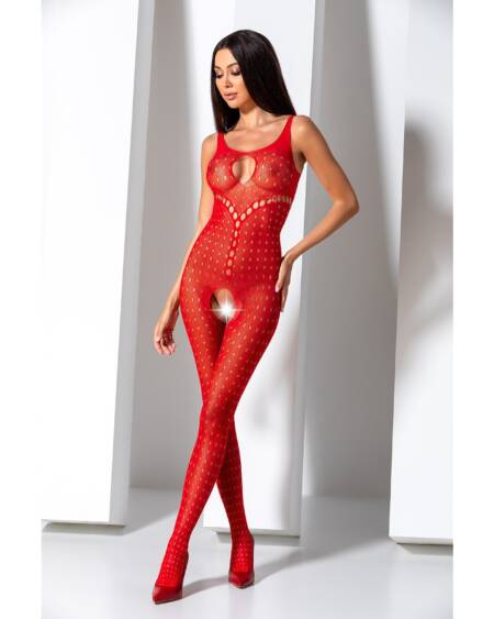CATSUIT BS078 VERMELHO EROTIC LINE PASSION