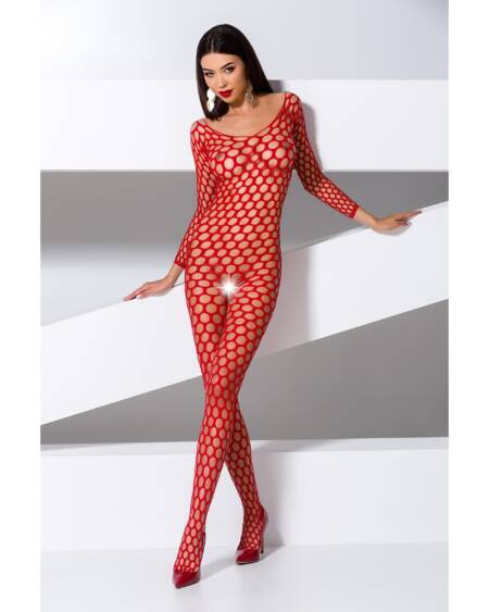 CATSUIT BS077 VERMELHO EROTIC LINE PASSION