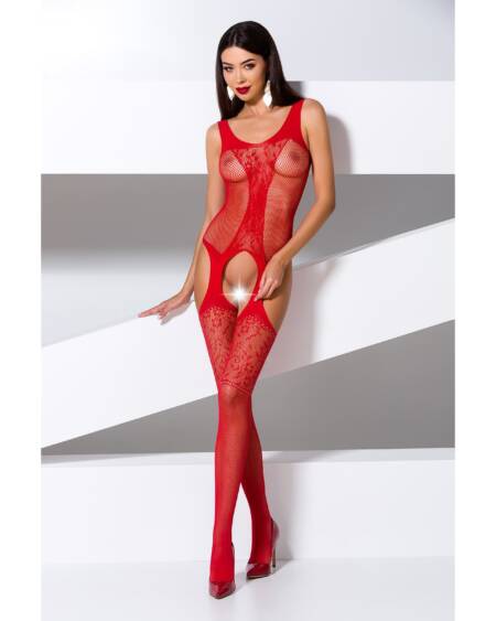 CATSUIT BS072 VERMELHO EROTIC LINE PASSION