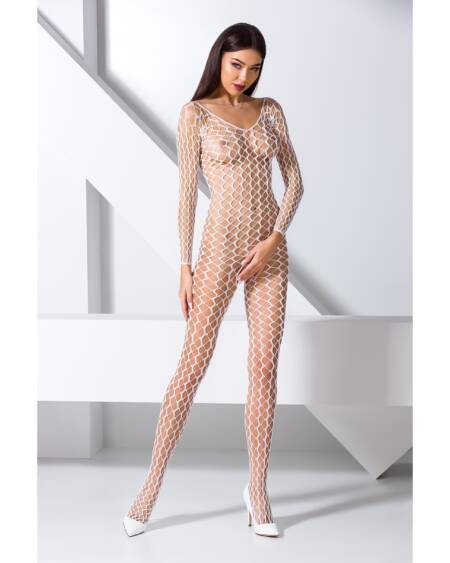 CATSUIT BS068 BRANCO EROTIC LINE PASSION