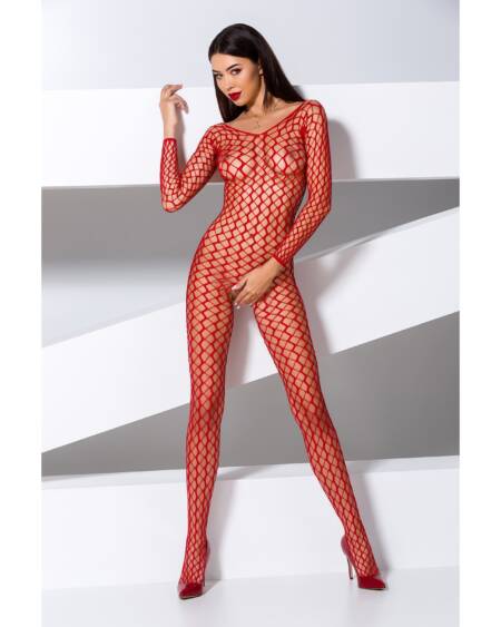 CATSUIT BS068 VERMELHO EROTIC LINE PASSION