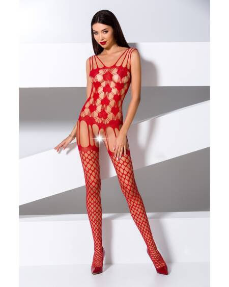 CATSUIT BS067 VERMELHO EROTIC LINE PASSION