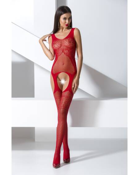 CATSUIT BS061 VERMELHO EROTIC LINE PASSION