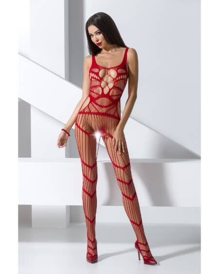CATSUIT BS058 VERMELHO EROTIC LINE PASSION