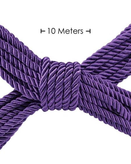 CORDA DE POLIÉSTER PARA BONDAGE 32.8 FT /10 M ROXO OUCH!