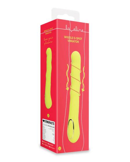VIBRADOR PARA PONTO G WIGGLE LIME PASSION LOVELINE