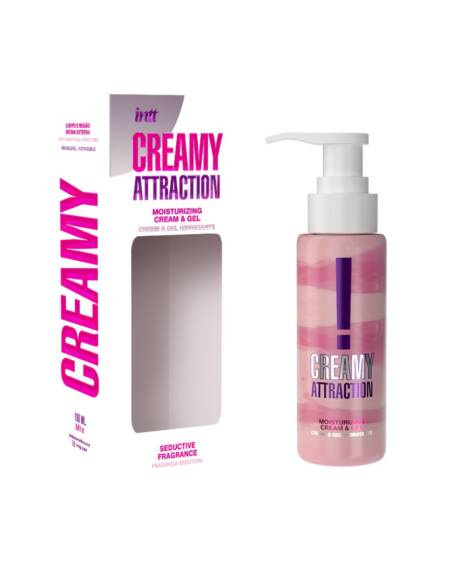 LOÇÃO CREMOSA CREAMY ATTRACTION AROMA AFRODISÍACO INTT 100ML