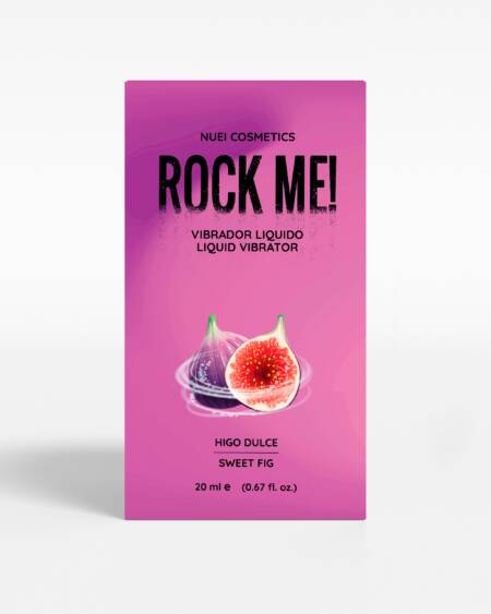 ROCK ME! VIBRADOR LÍQUIDO FIGO DOCE 20ML NUEI