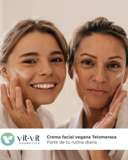 CREME DIÁRIO REJUVENESCEDOR TELOMERASE BOOSTER 50ML VIT VIT COSMETICS