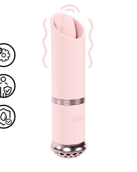 VIBRADOR LUXE MINI LIPSTICK VIBE ROSA LOVENILE