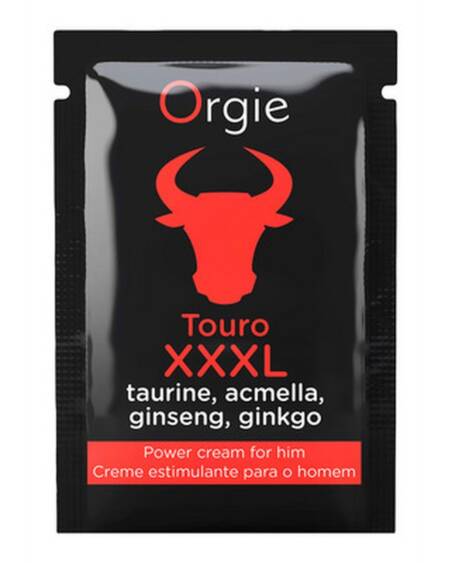 SAQUETA DE CREME ESTIMULANTE TOURO XXXL 2ML ORGIE