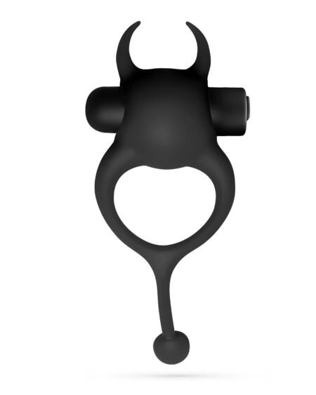 DAEMON ANEL PARA O PÉNIS COM BALA RECARREGÁVEL PRETO CRUSHIOUS