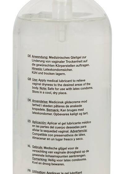 LUBRIFICANTE À BASE DE ÁGUA JUST GLIDE 1000ML