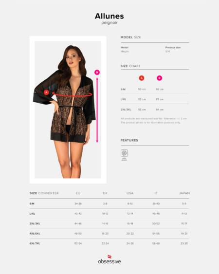 ROBE ALLUNES OBSESSIVE