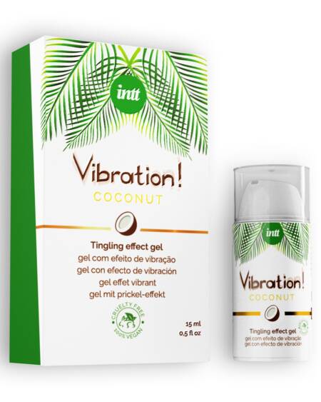 GEL COM VIBRAÇÃO VEGAN VIBRATION COCO INTT 15ML