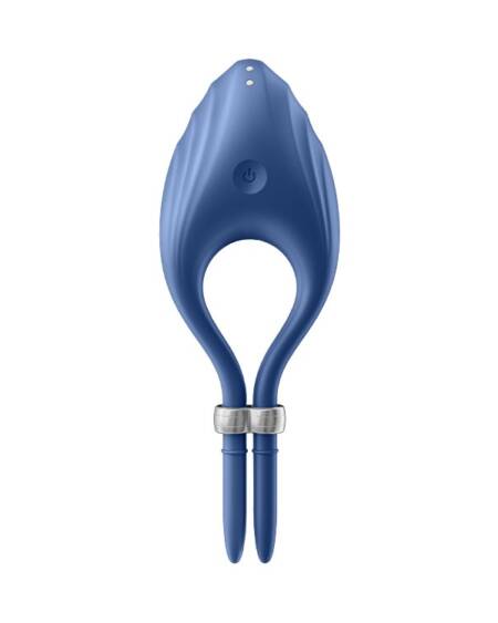 ANEL VIBRATÓRIO DUELIST SATISFYER AZUL
